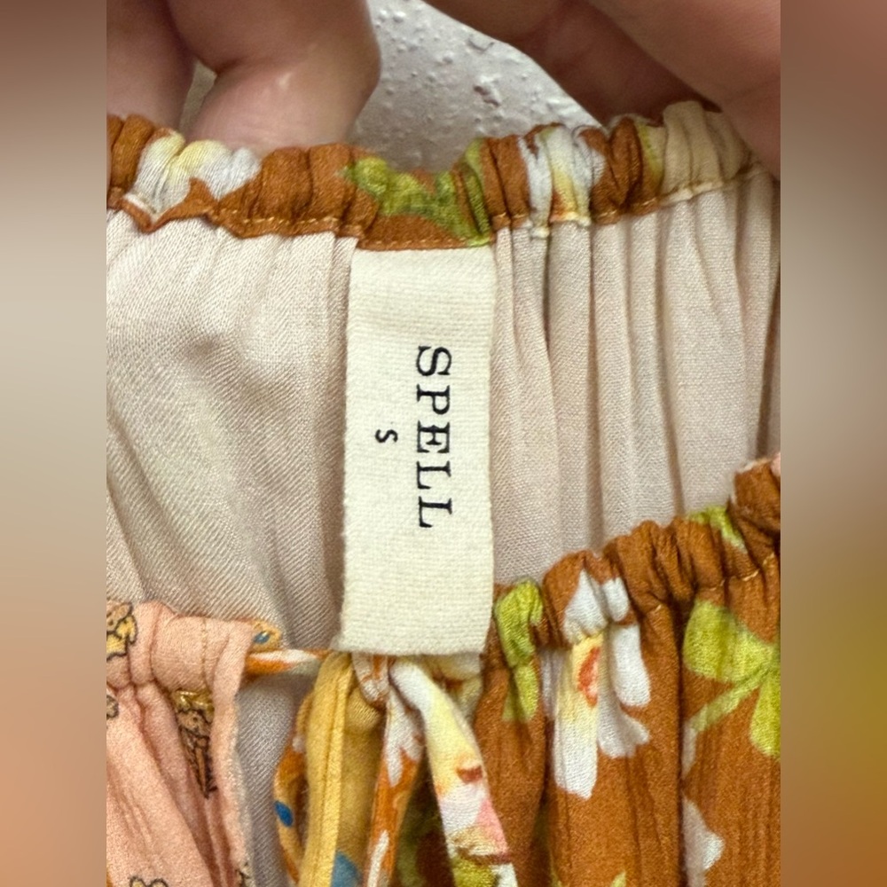 Spell Freda Maxi Dress in Amber Size Small - Picture 5 of 14